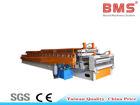 Machine de formage de rouleaux double couche professionnelle automatique pour tuile émaillée et panneau de toit trapézoïdal